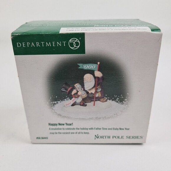 Department 56 Other - Department 56 "Happy New Year!" 1999 North Pole Accessory 56443